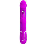 PRETTY LOVE - DEJON RABBIT 3-IN-1 MULTIFUNKTIONSVIBRATOR FUCHSIA