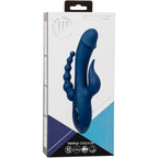 CALEXOTICS - DREIFACH-ORGASMUS-VIBRATOR BLAU