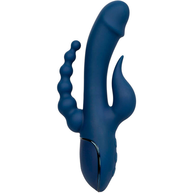 CALEXOTICS - DREIFACH-ORGASMUS-VIBRATOR BLAU