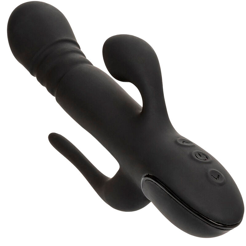 CALEXOTICS - DREIFACHER EUPHORIA-VIBRATOR SCHWARZ