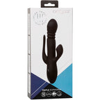 CALEXOTICS - DREIFACHER EUPHORIA-VIBRATOR SCHWARZ