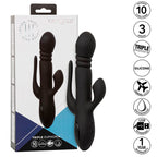 CALEXOTICS - DREIFACHER EUPHORIA-VIBRATOR SCHWARZ