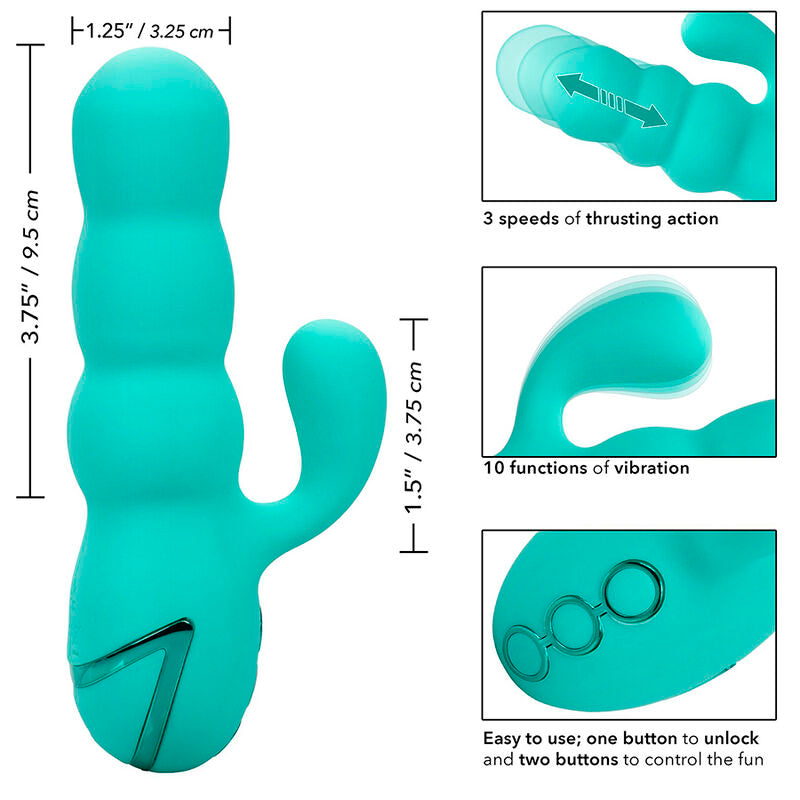 CALEXOTICS - VIBRATOR DEL MAR DIVA RABBIR AQUAGRÜN VON CALIFORNIA DREAMING