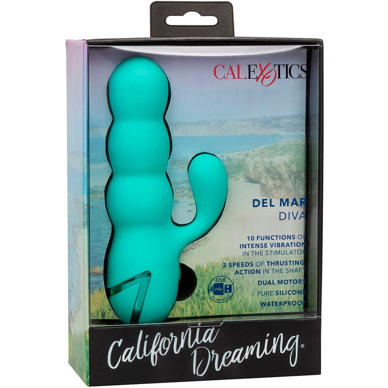 CALEXOTICS - VIBRATOR DEL MAR DIVA RABBIR AQUAGRÜN VON CALIFORNIA DREAMING