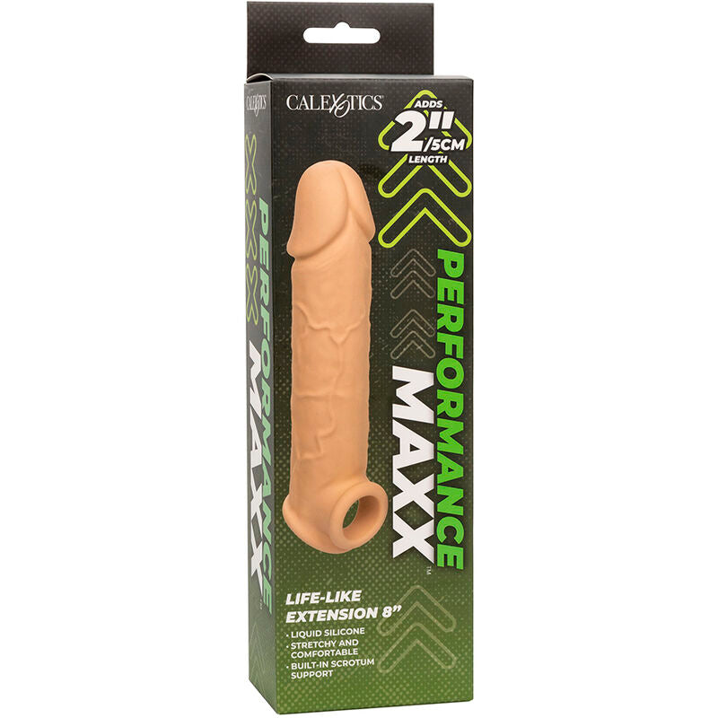 CALEXOTICS - EREKTIONSVERLÄNGERUNG MAXX LIFE-LIKE 8 HELLHAUT