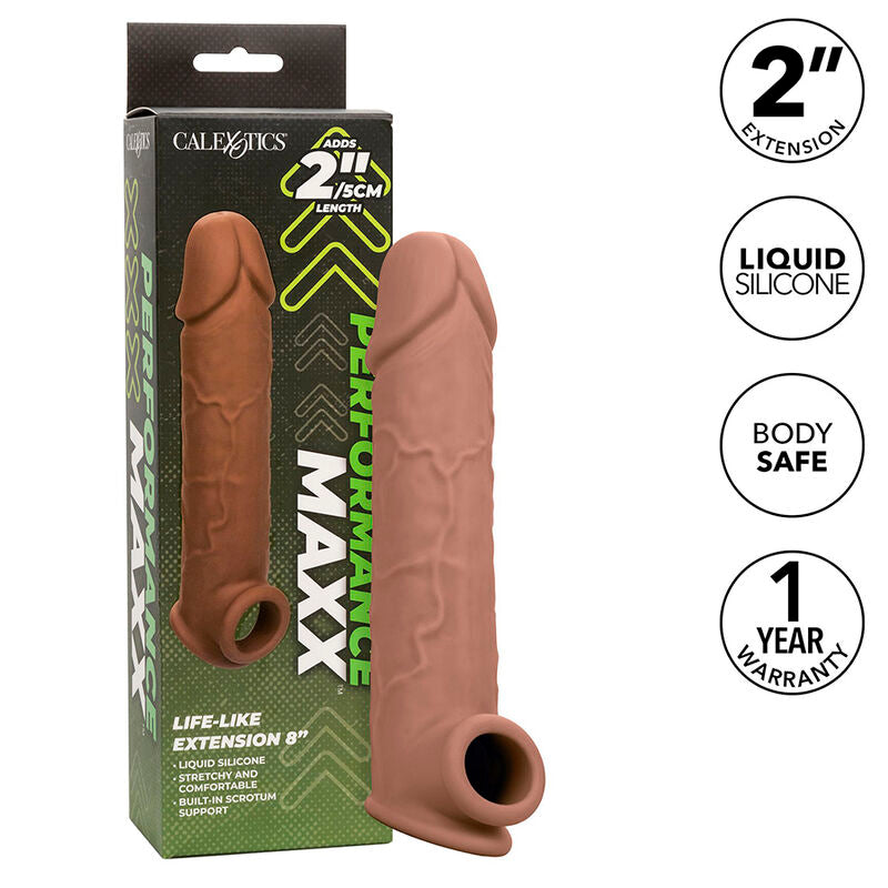 CALEXOTICS - PERFORMANCE EXTENSION MAXX LEBENSECHT 8 BRAUNE HAUT