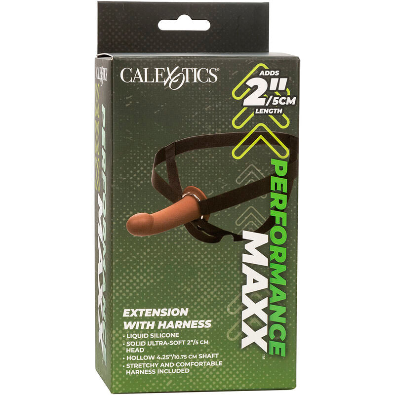 CALEXOTICS - PENISRING PERFORMANCE MAXX MIT HAUTFARBENEM HARNESS