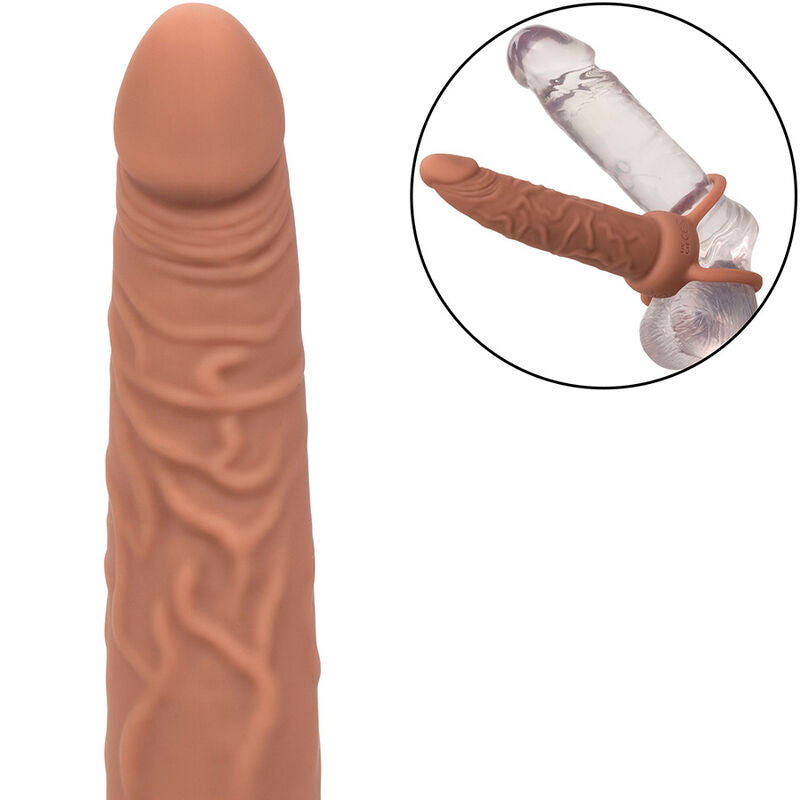 CALEXOTICS – PERFORMANCE MAXX WIEDERAUFLADBARER DOPPELPENETRATOR BRAUNE HAUT