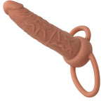 CALEXOTICS – PERFORMANCE MAXX WIEDERAUFLADBARER DOPPELPENETRATOR BRAUNE HAUT