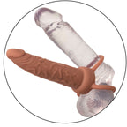 CALEXOTICS – PERFORMANCE MAXX WIEDERAUFLADBARER DOPPELPENETRATOR BRAUNE HAUT