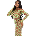 LEG AVENUE - TOP & LEGGINGS HARDCORE GRÜN