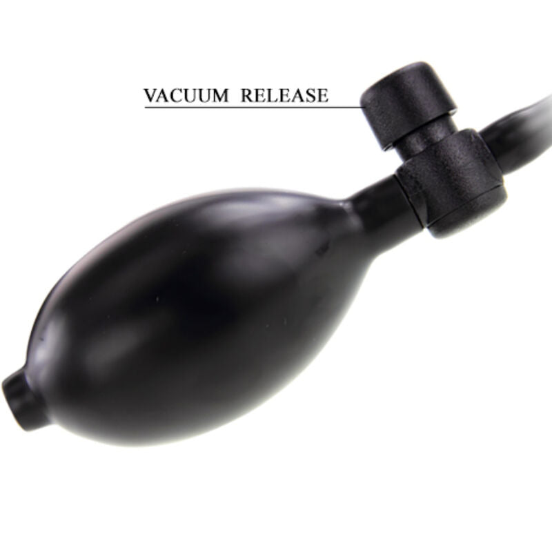 BAILE - REALISTISCHER AUFBLASBARER DILDO MIT SAUGNAPF 15 CM