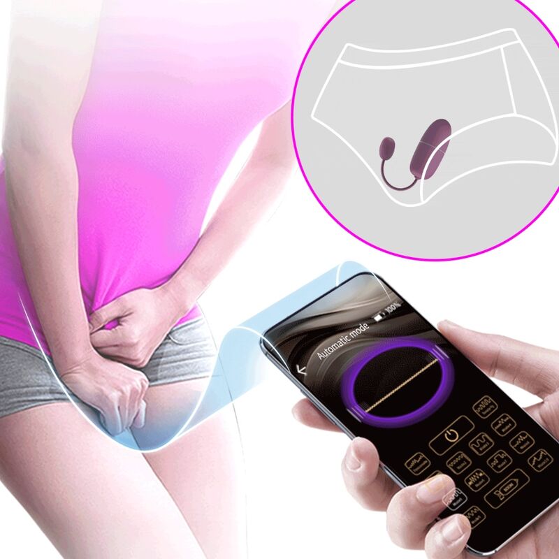 PRETTY LOVE - NYMPH APP-GESTEUERTES VIBRATIONSEI LILA