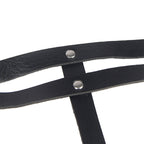 SUBBLIME - RINGKETTE AUS LEDER SCHWARZ EINHEITSGRÖSSE