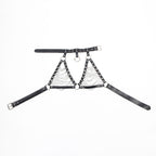 SUBBLIME - HARNESS-BH UND HALSBAND MIT KETTE GRÖSSE S EINHEITSGRÖSSE