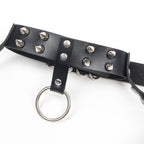 SUBBLIME - HARNESS-BH UND HALSBAND MIT KETTE GRÖSSE S EINHEITSGRÖSSE