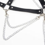SUBBLIME - HARNESS-BH MIT KETTENDETAIL, EINHEITSGRÖSSE