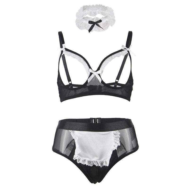 SUBBLIME - SEXY DIENERIN KOSTÜM S/M