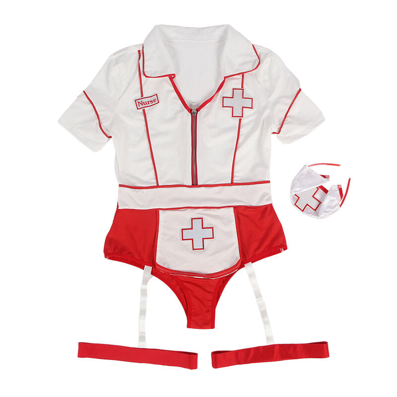 SUBBLIME - SEXY KRANKENSCHWESTERNKOSTÜM BODY S/M
