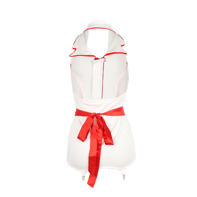 SUBBLIME - SEXY-KRANKENSCHWESTERNKOSTÜM KLEID S/M