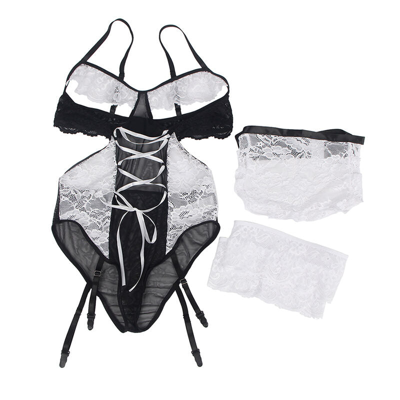 SUBBLIME - DIENERIN-KOSTÜM BODY S/M