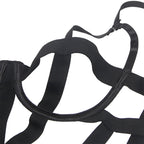 SUBBLIME - BODY SEXY MIT AUSSCHNITTEN SCHWARZ S/M