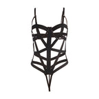 SUBBLIME - BODY SEXY MIT AUSSCHNITTEN SCHWARZ S/M