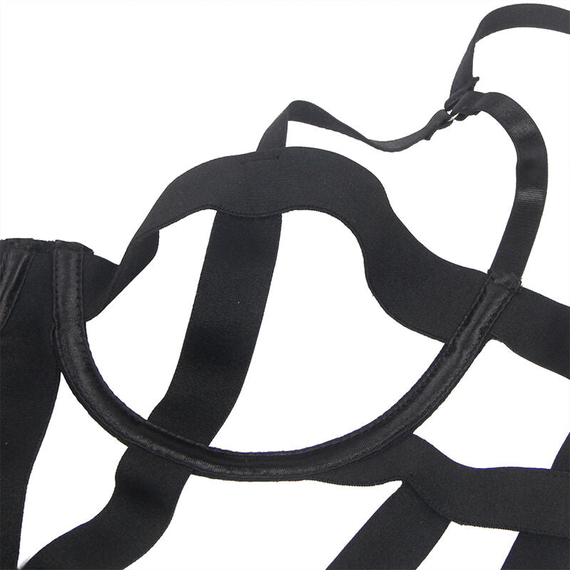 SUBBLIME - BODY SEXY MIT AUSSCHNITTEN SCHWARZ S/M