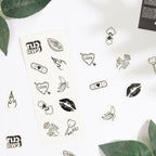 SECRET PLAY - SET AUS 10 TEMPORÄREN TATTOOS CANDY COLLECTION