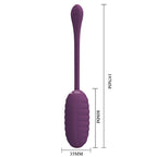 PRETTY LOVE - CASPER VIOLETTES WIEDERAUFLADBARES VIBRIERENDES EI