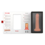 ONINDER – GROSSER BOGOTÁ VIBRATOR 9 GESCHWINDIGKEITEN NATÜRLICH 22 CM – Ø 4,5 CM – GRATIS-APP