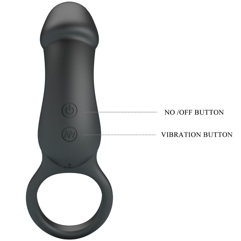 PRETTY LOVE - ANALRING UND VIBRATOR WARREN SCHWARZ
