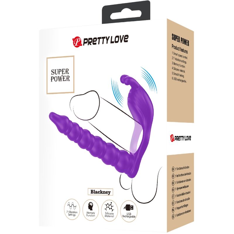 PRETTY LOVE - BLACKNEY PENISRING MIT VIBRATIONSPLUG