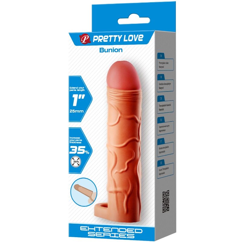 PRETTY LOVE - BUNION ERWEITERBARE STIMULIERENDE PENISHÜLSE