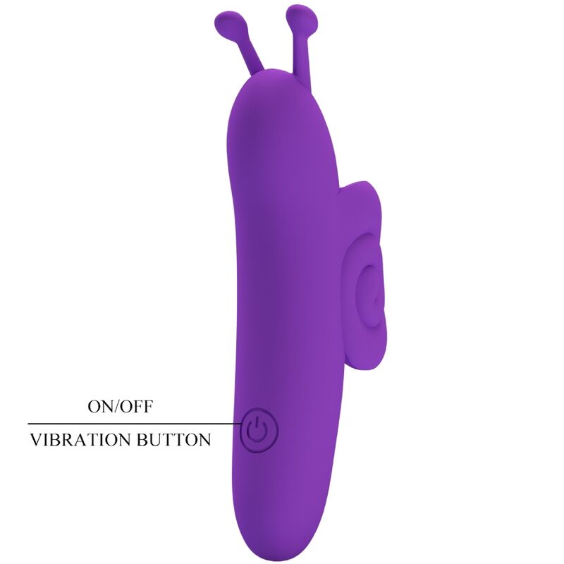 PRETTY LOVE - KRAFTVOLLER SCHNECKEN-FINGERSTIMULATOR LILA