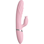ARMONY - VIBRATOR & STOSSEND MIT WÄRME-ZUNGENEFFEKT ROSA