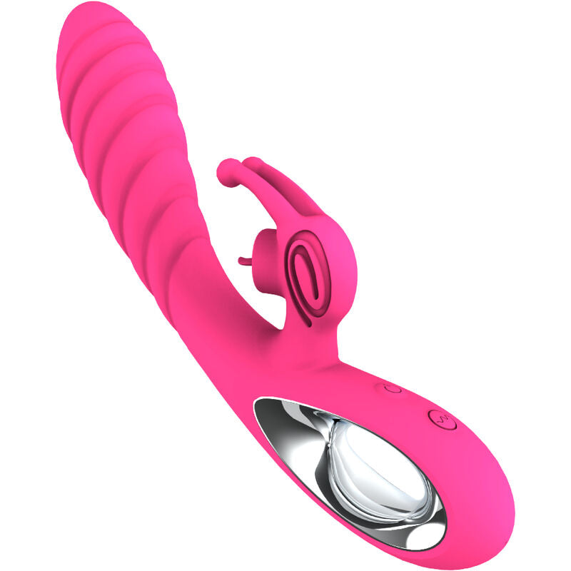 ARMONY - VIBRATOR VICKY RABBIT MIT ZUNGE ZIEHRING FUCHSIA