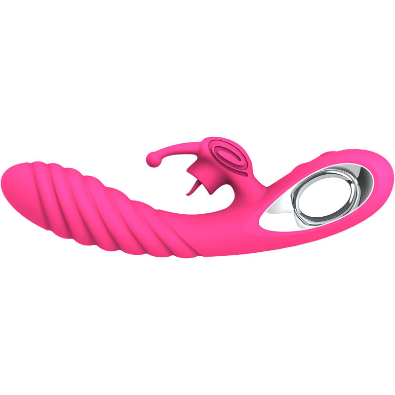 ARMONY - VIBRATOR VICKY RABBIT MIT ZUNGE ZIEHRING FUCHSIA
