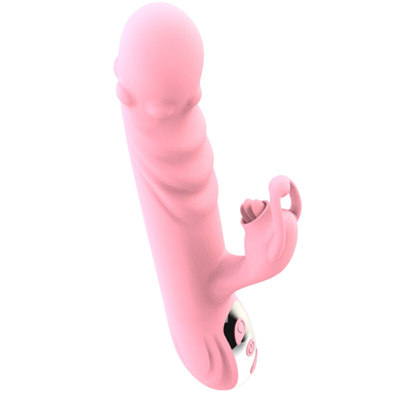 ARMONY - GANZ ZUNGEN-VIBRATOR MIT WÄRMEEFFEKT ROSA STIMULIERENDE ZUNGE