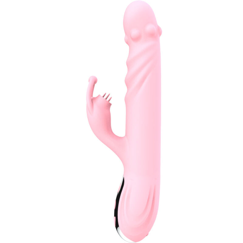 ARMONY - GANZ ZUNGEN-VIBRATOR MIT WÄRMEEFFEKT ROSA STIMULIERENDE ZUNGE