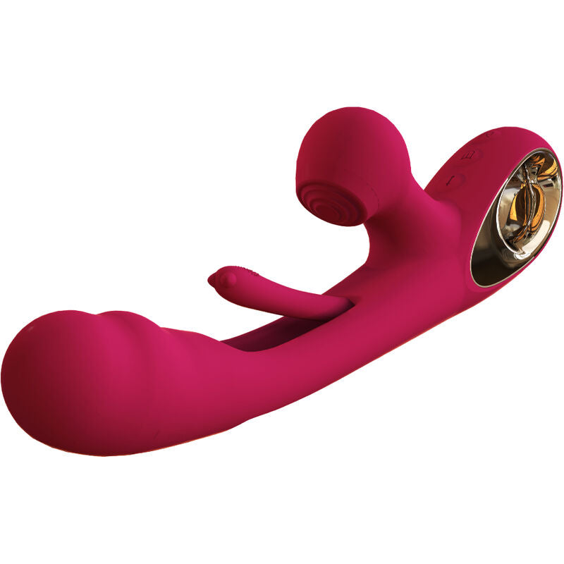 ARMONY - VIBRATOR IMPACT SWING & DOUBLE STIMULATOR MODELL 2 BORDEAUX