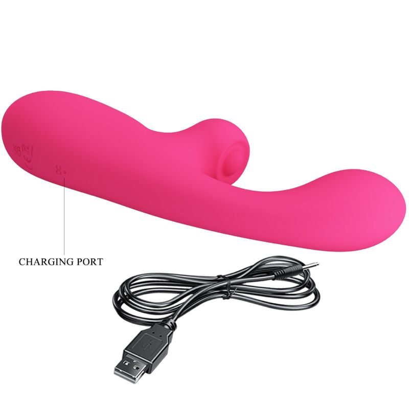 PRETTY LOVE - SKYLAR VIBRATOR STIMULATOR ROSA