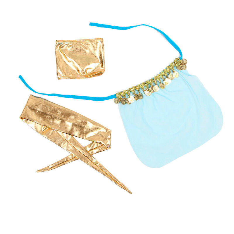 SUBBLIME - WÄSCHE-SET INDIA STYLE BLAU S/M