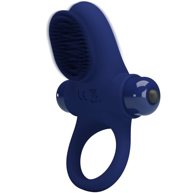 PRETTY LOVE - VIBRIERENDER COCKRING BLAU