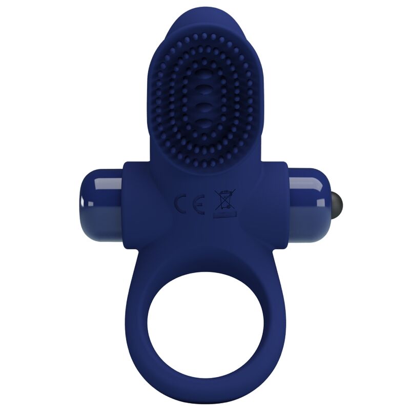 PRETTY LOVE - VIBRIERENDER COCKRING BLAU