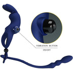 PRETTY LOVE - AYAD VIBRATOR-HASENRING MIT BLAUEM PLUG