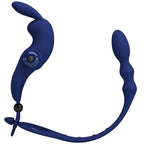 PRETTY LOVE - AYAD VIBRATOR-HASENRING MIT BLAUEM PLUG