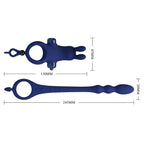 PRETTY LOVE - AYAD VIBRATOR-HASENRING MIT BLAUEM PLUG