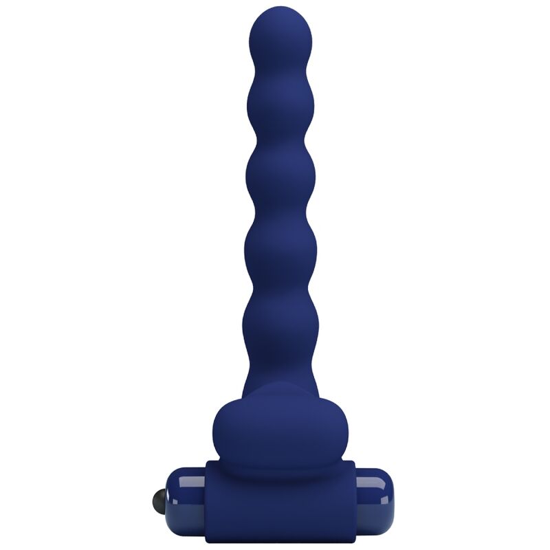 PRETTY LOVE - AJMAL VIBRIERENDER RING MIT BLAUEM PLUG