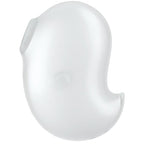 SATISFYER - CUTIE GHOST VIBRATEUR  POSER BLANC